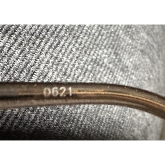 Sophia Loren Zyloware M163 057 Oval Brown Half Rim Womens Eyeglass Frames Bling - Picture 10 of 10